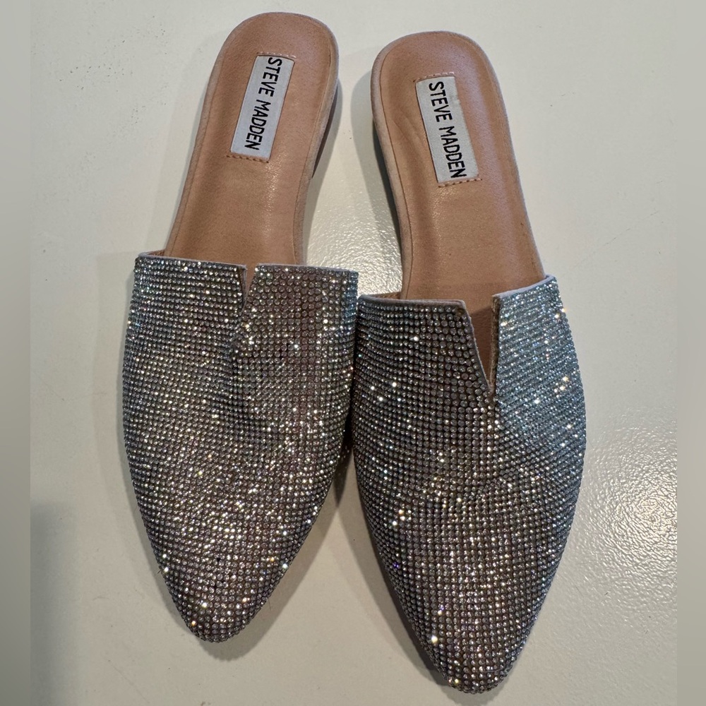 Steve Madden Rhinstone Mule